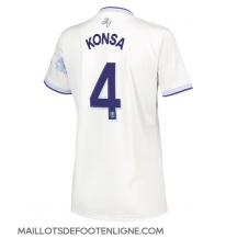 Maillot de football Réplique Aston Villa Ezri Konsa #4 Troisième Femme 2025-26 Manche Courte