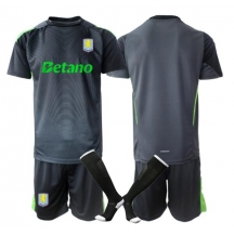 Maillot de football Réplique Aston Villa Gardien de but Domicile Enfant 2025-26 Manche Courte (+ Pantalon court)