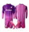 Maillot de football Réplique Aston Villa Gardien de but Troisième Enfant 2025-26 Manche Longue (+ Pantalon court)