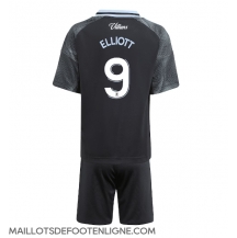 Maillot de football Réplique Aston Villa Harvey Elliott #9 Extérieur Enfant 2025-26 Manche Courte (+ Pantalon court)