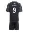 Maillot de football Réplique Aston Villa Harvey Elliott #9 Extérieur Enfant 2025-26 Manche Courte (+ Pantalon court)