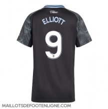 Maillot de football Réplique Aston Villa Harvey Elliott #9 Extérieur Femme 2025-26 Manche Courte
