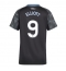 Maillot de football Réplique Aston Villa Harvey Elliott #9 Extérieur Femme 2025-26 Manche Courte
