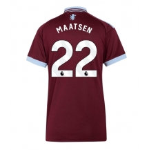 Maillot de football Réplique Aston Villa Ian Maatsen #22 Domicile Femme 2026-27 Manche Courte