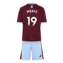 Maillot de football Réplique Aston Villa Ibrahim Mbaye #19 Domicile Enfant 2026-27 Manche Courte (+ Pantalon court)