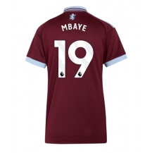 Maillot de football Réplique Aston Villa Ibrahim Mbaye #19 Domicile Femme 2026-27 Manche Courte