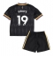 Maillot de football Réplique Aston Villa Ibrahim Mbaye #19 Extérieur Enfant 2026-27 Manche Courte (+ Pantalon court)