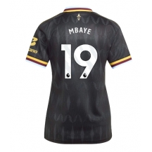 Maillot de football Réplique Aston Villa Ibrahim Mbaye #19 Extérieur Femme 2026-27 Manche Courte
