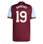 Maillot de football Réplique Aston Villa Jadon Sancho #19 Domicile 2025-26 Manche Courte