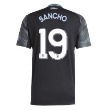 Maillot de football Réplique Aston Villa Jadon Sancho #19 Extérieur 2025-26 Manche Courte