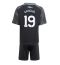 Maillot de football Réplique Aston Villa Jadon Sancho #19 Extérieur Enfant 2025-26 Manche Courte (+ Pantalon court)