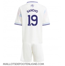 Maillot de football Réplique Aston Villa Jadon Sancho #19 Troisième Enfant 2025-26 Manche Courte (+ Pantalon court)