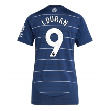 Maillot de football Réplique Aston Villa Jhon Duran #9 Troisième Femme 2024-25 Manche Courte