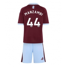 Maillot de football Réplique Aston Villa Johan Manzambi #44 Domicile Enfant 2026-27 Manche Courte (+ Pantalon court)