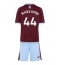 Maillot de football Réplique Aston Villa Johan Manzambi #44 Domicile Enfant 2026-27 Manche Courte (+ Pantalon court)