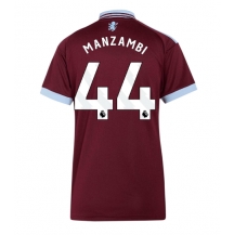 Maillot de football Réplique Aston Villa Johan Manzambi #44 Domicile Femme 2026-27 Manche Courte