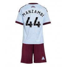 Maillot de football Réplique Aston Villa Johan Manzambi #44 Troisième Enfant 2026-27 Manche Courte (+ Pantalon court)