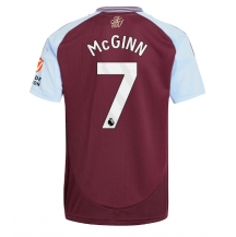 Maillot de football Réplique Aston Villa John McGinn #7 Domicile 2024-25 Manche Courte