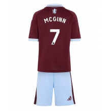 Maillot de football Réplique Aston Villa John McGinn #7 Domicile Enfant 2026-27 Manche Courte (+ Pantalon court)
