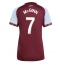 Maillot de football Réplique Aston Villa John McGinn #7 Domicile Femme 2025-26 Manche Courte