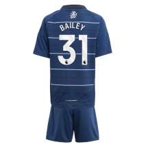 Maillot de football Réplique Aston Villa Leon Bailey #31 Troisième Enfant 2024-25 Manche Courte (+ Pantalon court)