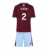 Maillot de football Réplique Aston Villa Matty Cash #2 Domicile Enfant 2026-27 Manche Courte (+ Pantalon court)