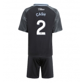 Maillot de football Réplique Aston Villa Matty Cash #2 Extérieur Enfant 2025-26 Manche Courte (+ Pantalon court)