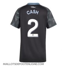 Maillot de football Réplique Aston Villa Matty Cash #2 Extérieur Femme 2025-26 Manche Courte