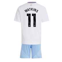 Maillot de football Réplique Aston Villa Ollie Watkins #11 Extérieur Enfant 2024-25 Manche Courte (+ Pantalon court)