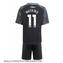 Maillot de football Réplique Aston Villa Ollie Watkins #11 Extérieur Enfant 2025-26 Manche Courte (+ Pantalon court)