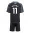 Maillot de football Réplique Aston Villa Ollie Watkins #11 Extérieur Enfant 2025-26 Manche Courte (+ Pantalon court)