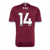 Maillot de football Réplique Aston Villa Pau Torres #14 Domicile 2026-27 Manche Courte