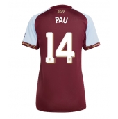 Maillot de football Réplique Aston Villa Pau Torres #14 Domicile Femme 2025-26 Manche Courte