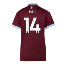 Maillot de football Réplique Aston Villa Pau Torres #14 Domicile Femme 2026-27 Manche Courte