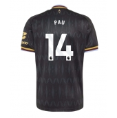 Maillot de football Réplique Aston Villa Pau Torres #14 Extérieur 2026-27 Manche Courte