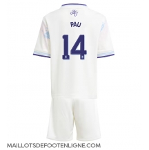 Maillot de football Réplique Aston Villa Pau Torres #14 Troisième Enfant 2025-26 Manche Courte (+ Pantalon court)