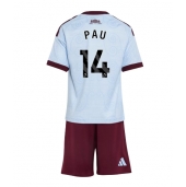Maillot de football Réplique Aston Villa Pau Torres #14 Troisième Enfant 2026-27 Manche Courte (+ Pantalon court)