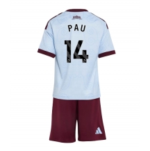 Maillot de football Réplique Aston Villa Pau Torres #14 Troisième Enfant 2026-27 Manche Courte (+ Pantalon court)
