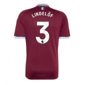 Maillot de football Réplique Aston Villa Victor Lindelof #3 Domicile 2026-27 Manche Courte