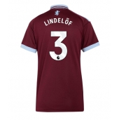 Maillot de football Réplique Aston Villa Victor Lindelof #3 Domicile Femme 2026-27 Manche Courte
