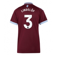 Maillot de football Réplique Aston Villa Victor Lindelof #3 Domicile Femme 2026-27 Manche Courte