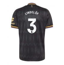 Maillot de football Réplique Aston Villa Victor Lindelof #3 Extérieur 2026-27 Manche Courte
