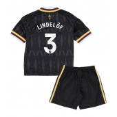 Maillot de football Réplique Aston Villa Victor Lindelof #3 Extérieur Enfant 2026-27 Manche Courte (+ Pantalon court)