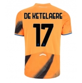 Maillot de football Réplique Atalanta Charles De Ketelaere #17 Troisième 2025-26 Manche Courte