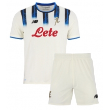 Maillot de football Réplique Atalanta Extérieur Enfant 2025-26 Manche Courte (+ Pantalon court)