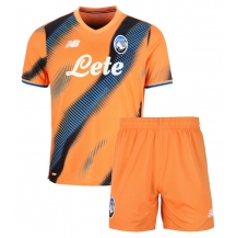 Maillot de football Réplique Atalanta Troisième Enfant 2025-26 Manche Courte (+ Pantalon court)
