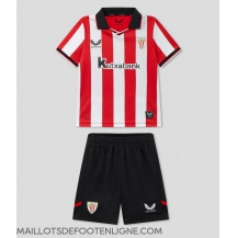 Maillot de football Réplique Athletic Bilbao Domicile Enfant 2025-26 Manche Courte (+ Pantalon court)
