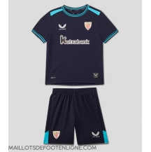 Maillot de football Réplique Athletic Bilbao Extérieur Enfant 2025-26 Manche Courte (+ Pantalon court)