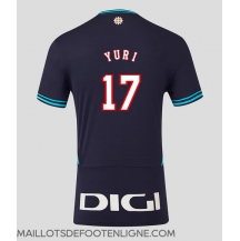 Maillot de football Réplique Athletic Bilbao Yuri Berchiche #17 Extérieur 2025-26 Manche Courte