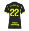 Maillot de football Réplique Atletico Madrid Alejandro Grimaldo #22 Extérieur Femme 2026-27 Manche Courte